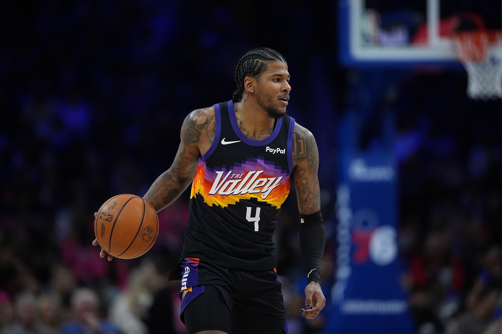 半岛体育-太阳官方：杰伦·格林遭遇髋部挫伤 不会参加赛后采访环节